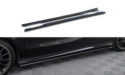 Sideskørter diffuser Mercedes-Benz A AMG-Line W176 Facelif