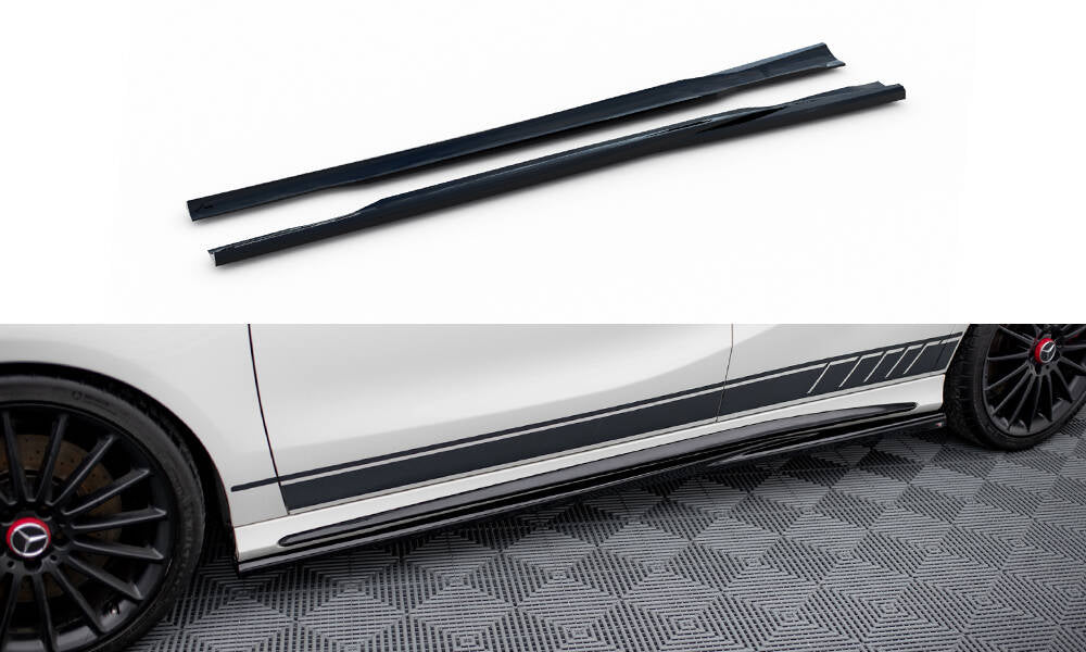 Sideskørter diffuser Mercedes-Benz A45 AMG W176