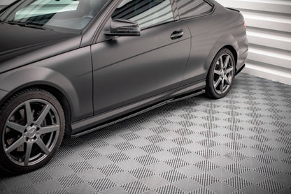 Sideskørter diffuser Mercedes-Benz C Coupe / Sedan / Estate AMG-Line C204 / W204 Facelift / S204 Facelift