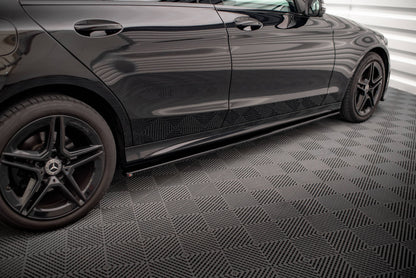 Sideskørter diffuser Mercedes-Benz C43 / C AMG-Line Sedan / Estate W205 / S205 Facelift