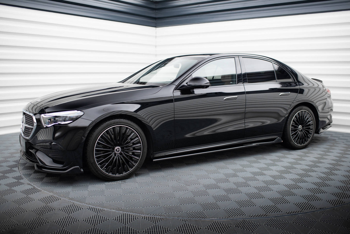 Sideskørter diffuser Mercedes-Benz E AMG-Line W214