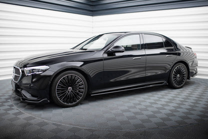 Sideskørter diffuser Mercedes-Benz E AMG-Line W214
