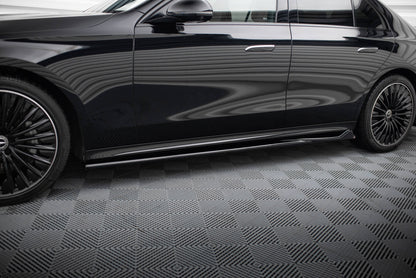 Sideskørter diffuser Mercedes-Benz E AMG-Line W214