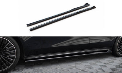 Sideskørter diffuser Mercedes-Benz E AMG-Line W214