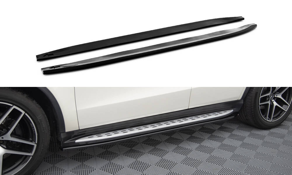 Sideskørter diffuser Mercedes-Benz GLE Coupe 43 AMG / AMG-Line C292