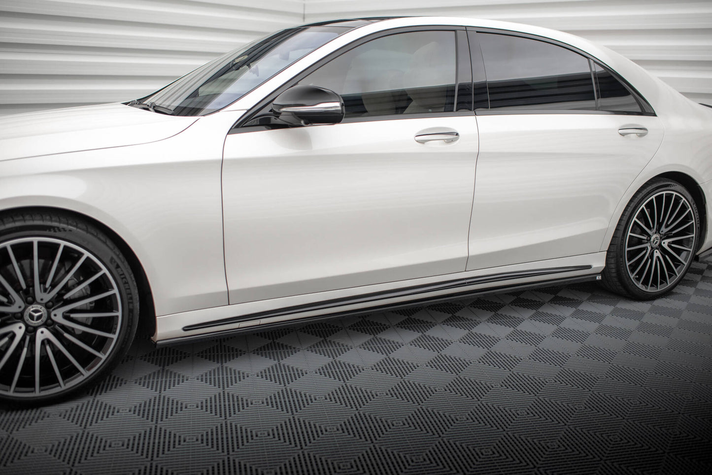 Sideskørter diffuser Mercedes-Benz S Long AMG-Line W222