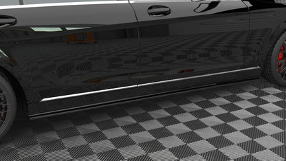Sideskørter diffuser Mercedes-Benz S Long W222