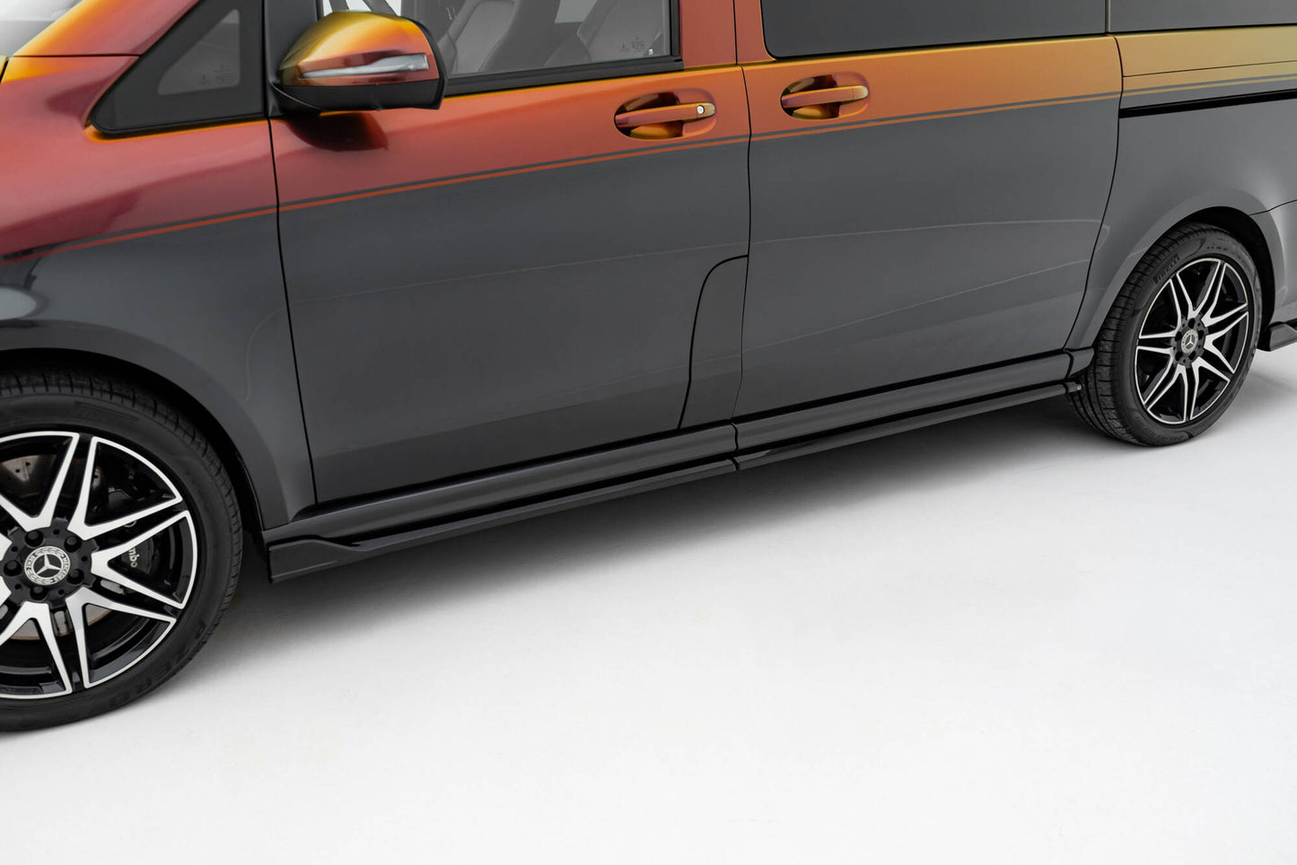 Sideskørter diffuser Mercedes-Benz V-Class Long AMG-Line W447