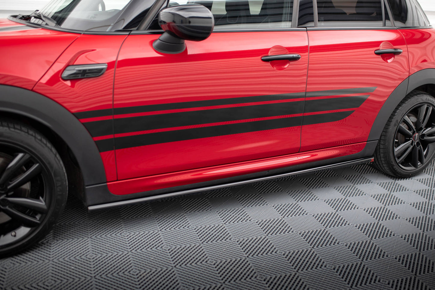 Sideskørter diffuser Mini Cooper S John Cooper Works F55 Facelift