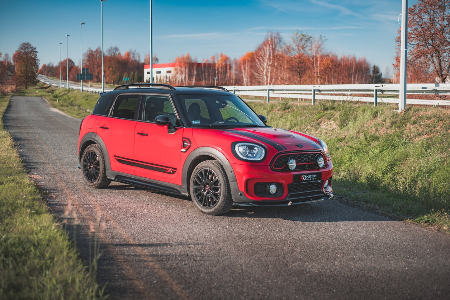 Sideskørter diffuser Mini Countryman Mk2 F60 JCW