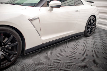 Sideskørter diffuser Nissan GTR R35 Facelift