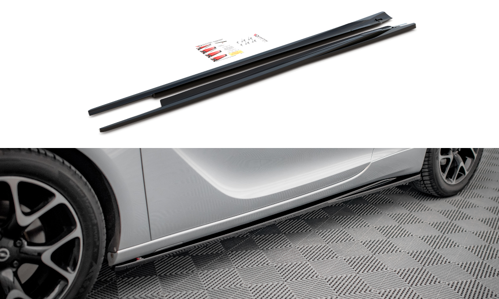 Sideskørter diffuser Opel Astra GTC OPC-Line J
