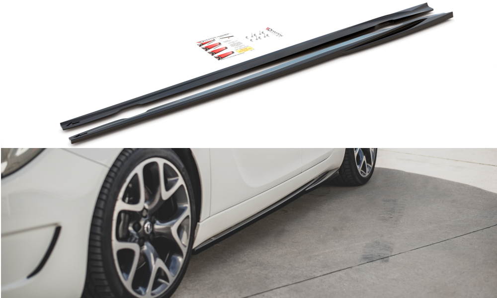 Sideskørter diffuser Opel Insignia Mk. 1 OPC