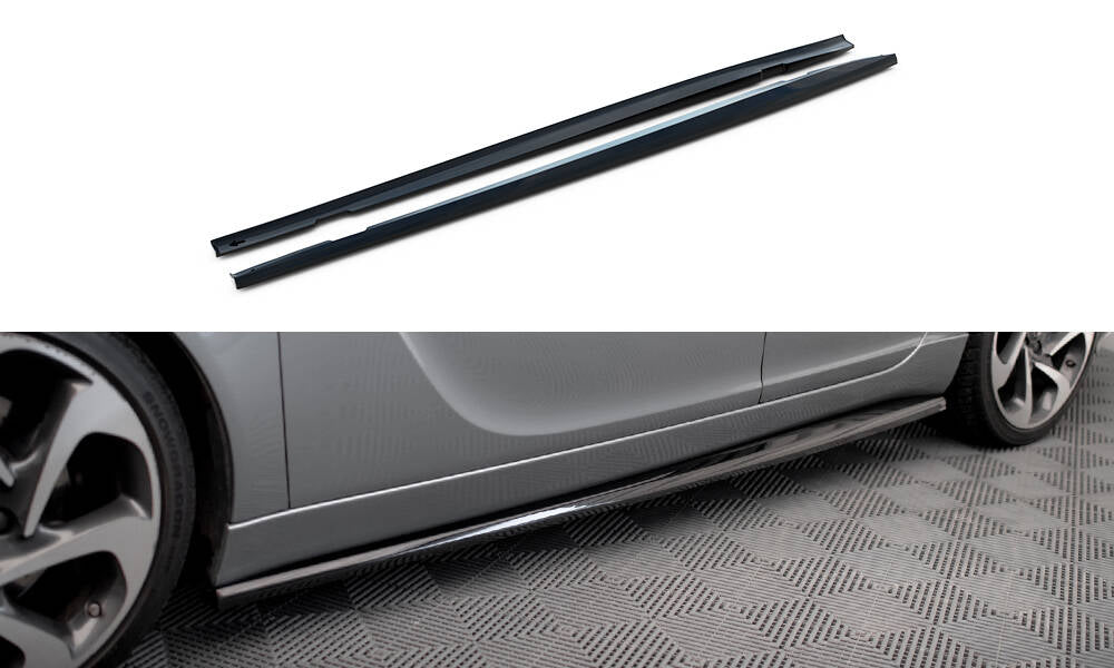 Sideskørter diffuser Opel Insignia OPC-Line Mk1
