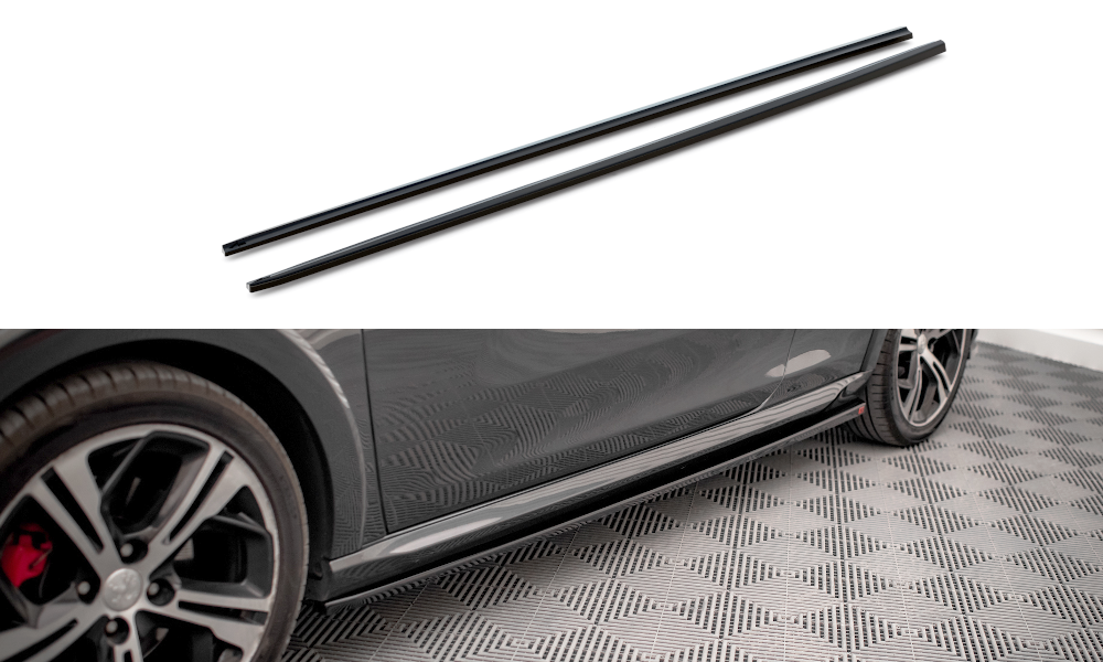 Sideskørter diffuser Peugeot 208 GTi Mk1