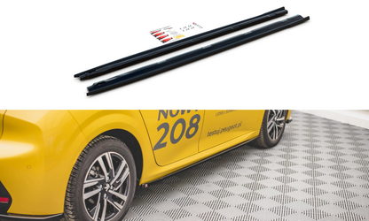 Sideskørter diffuser Peugeot 208 Mk2