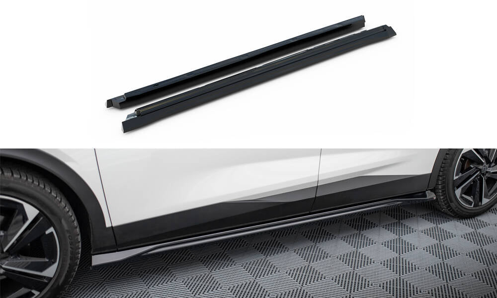 Sideskørter diffuser Peugeot 408 Mk1