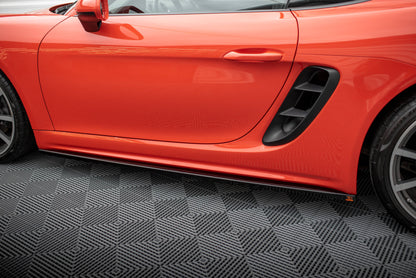 Sideskørter diffuser Porsche 718 Cayman 982c