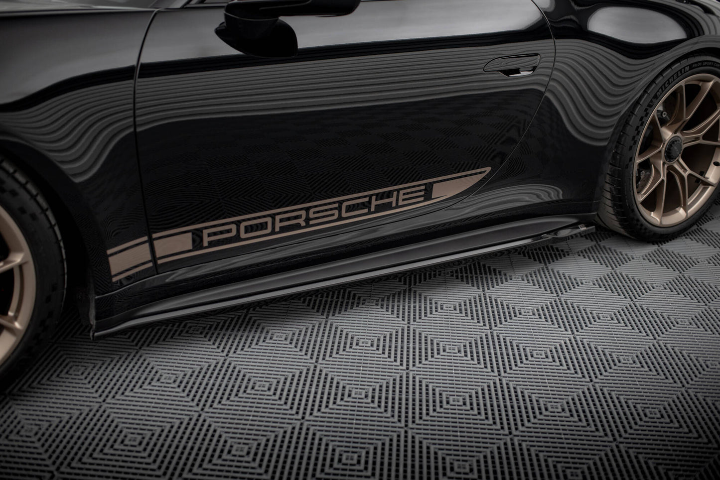 Sideskørter diffuser Porsche 911 992 GT3