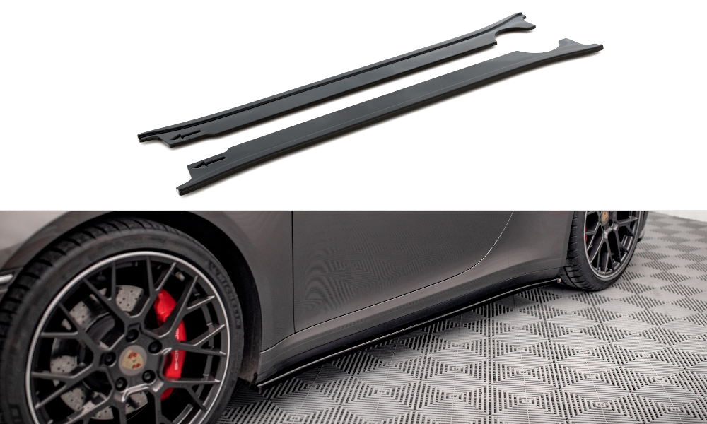 Sideskørter diffuser Porsche 911 Carrera 4S 992