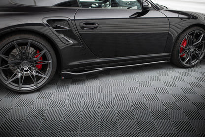 Sideskørter diffuser Porsche 911 Turbo 997