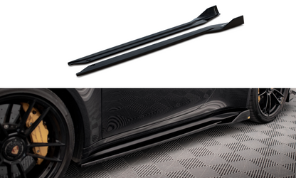 Sideskørter diffuser Porsche 911 Turbo S 992
