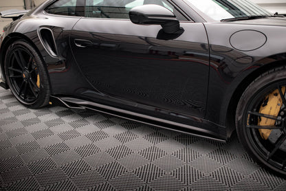 Sideskørter diffuser Porsche 911 Turbo S 992