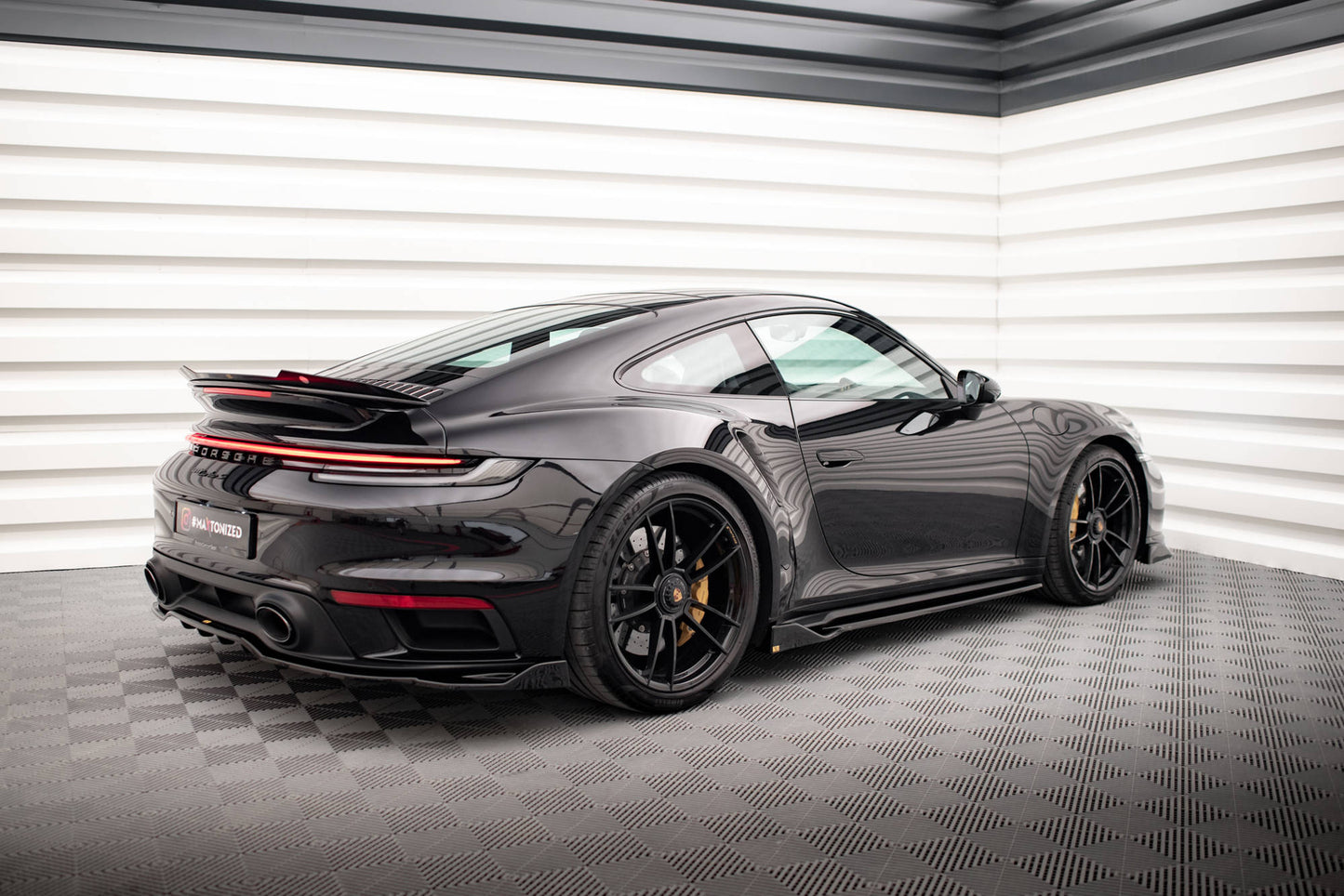 Sideskørter diffuser Porsche 911 Turbo S 992