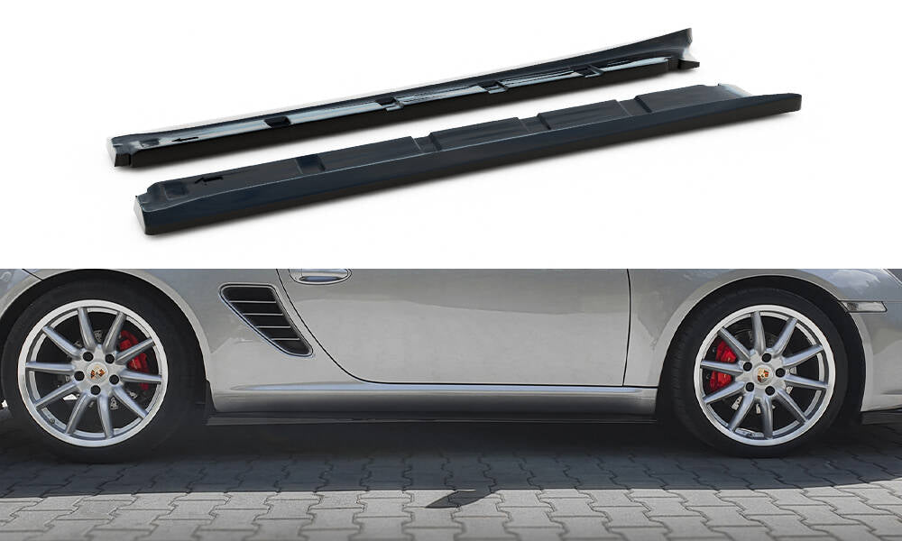 Sideskørter diffuser Porsche Boxster 987