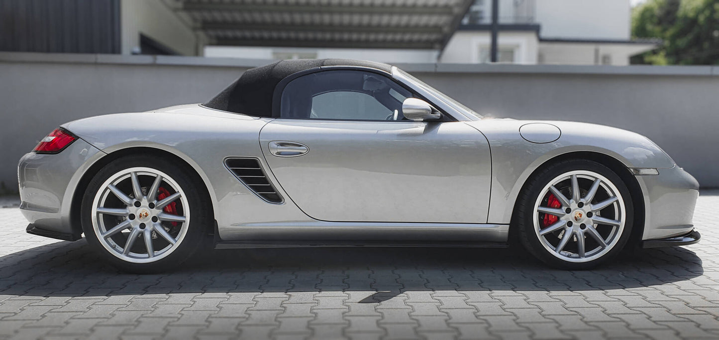 Sideskørter diffuser Porsche Boxster 987