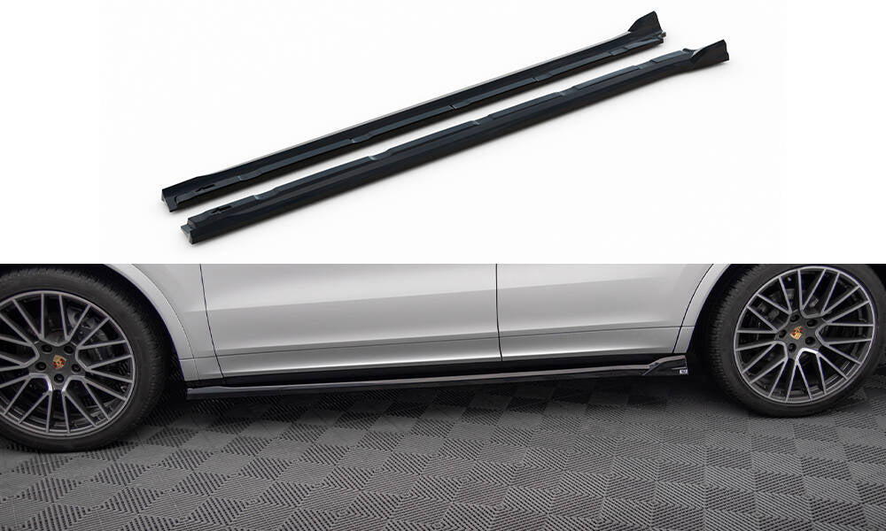 Sideskørter diffuser Porsche Cayenne Coupe / SUV Mk3
