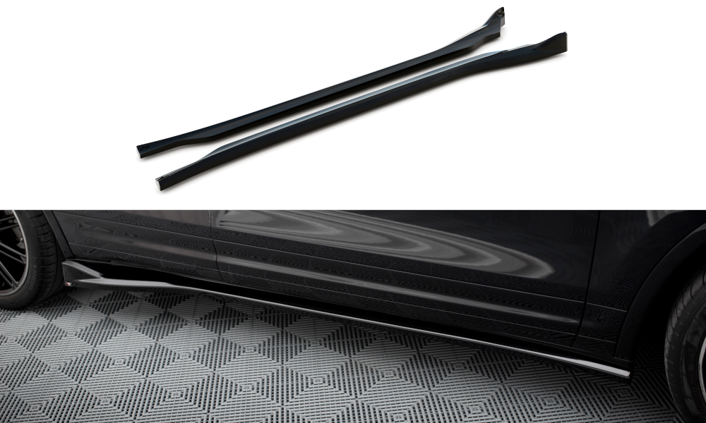 Sideskørter diffuser Porsche Cayenne Mk2 Facelift