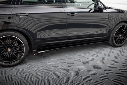 Sideskørter diffuser Porsche Cayenne Mk2 Facelift