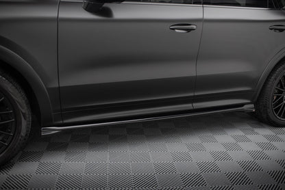 Sideskørter diffuser Porsche Cayenne Sport Design Mk3 / Standard Mk3 Facelift