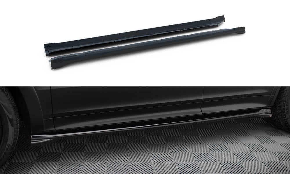 Sideskørter diffuser Porsche Cayenne Sport Design Mk3 / Standard Mk3 Facelift