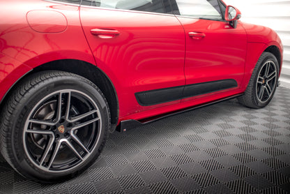 Sideskørter diffuser Porsche Macan GTS / Sport Design Mk1