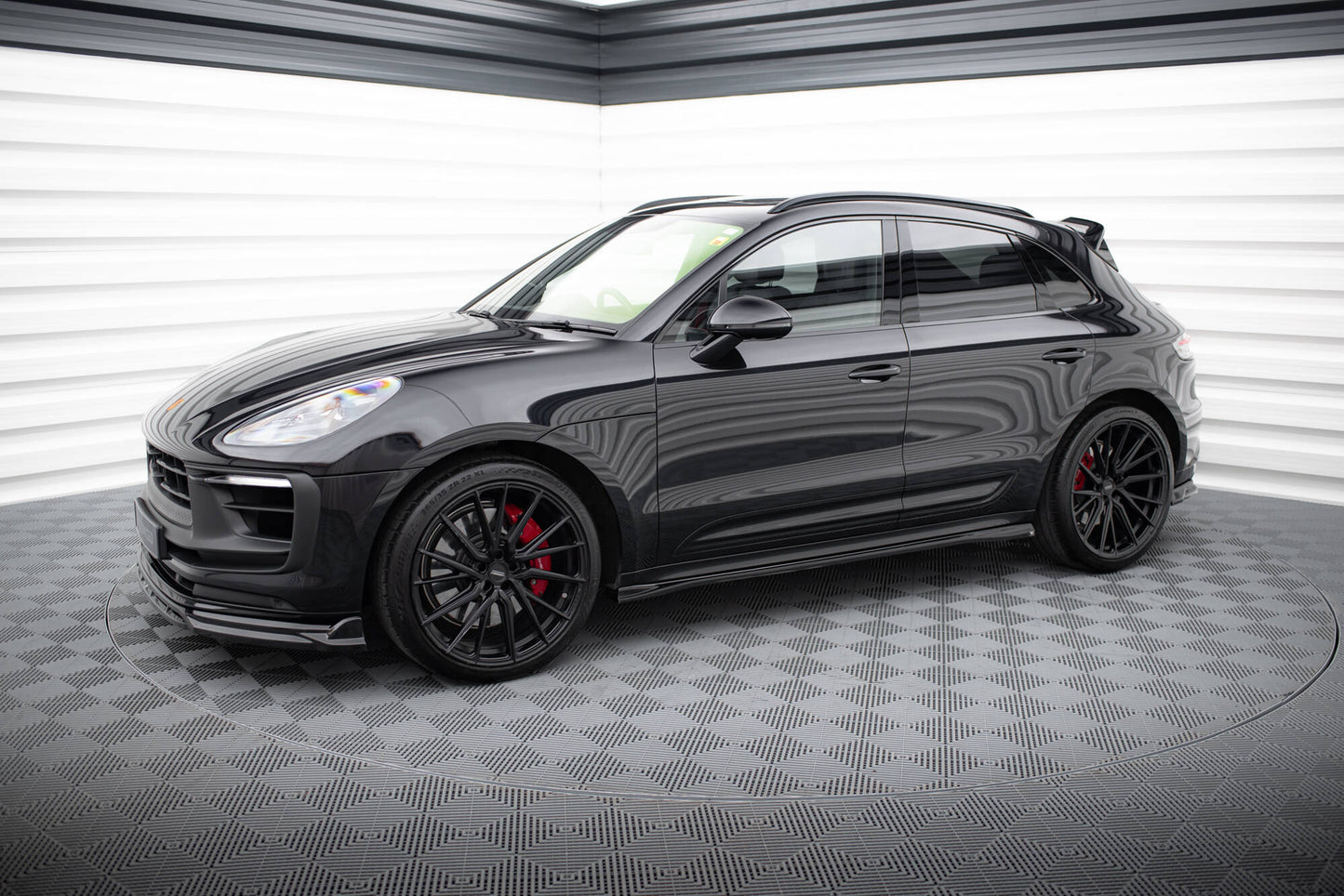 Sideskørter diffuser Porsche Macan T / GTS Mk1 Facelift 2