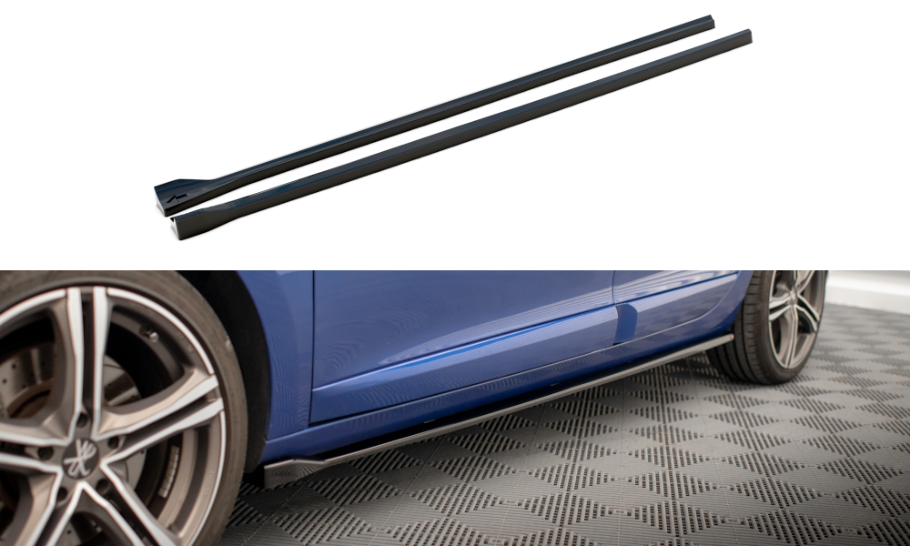 Sideskørter diffuser Renault Megane GT Line Grandtour Mk3 Facelift