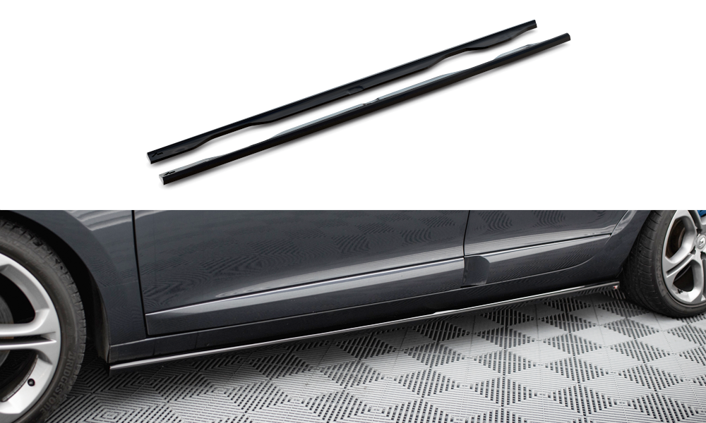 Sideskørter diffuser Renault Megane GT MK3 Facelift