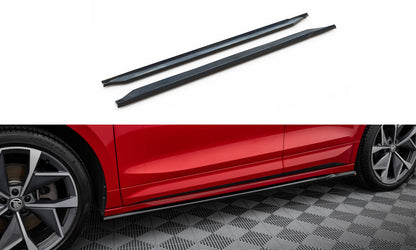 Sideskørter diffuser Skoda Enyaq Coupe iV RS
