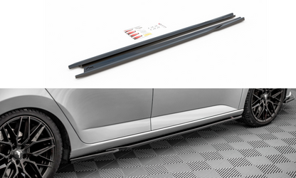 Sideskørter diffuser Skoda Fabia Mk3