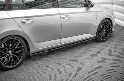Sideskørter diffuser Skoda Fabia Mk3