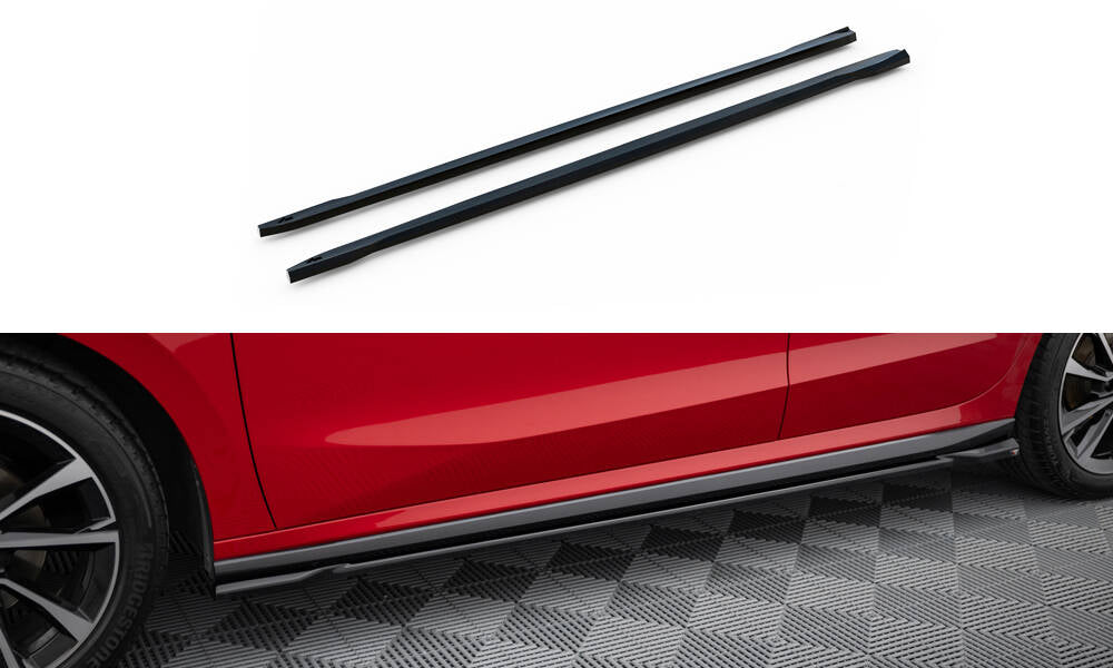 Sideskørter diffuser Skoda Fabia Monte Carlo Mk4