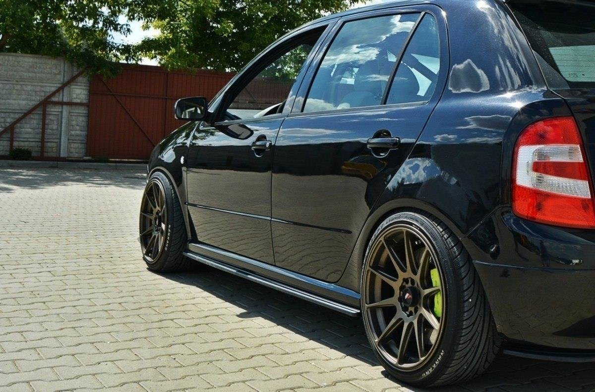 Sideskørter diffuser Skoda Fabia RS Mk1