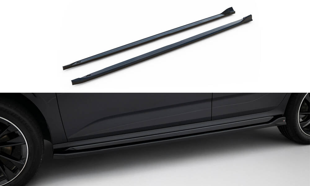 Sideskørter diffuser Skoda Kamiq Monte Carlo Mk1 Facelift