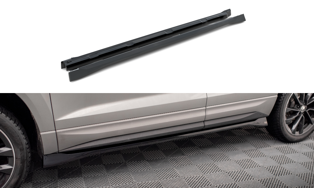 Sideskørter diffuser Skoda Karoq Sportline Mk1