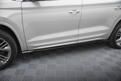 Sideskørter diffuser Skoda Kodiaq RS Mk1 / Mk1 Facelift
