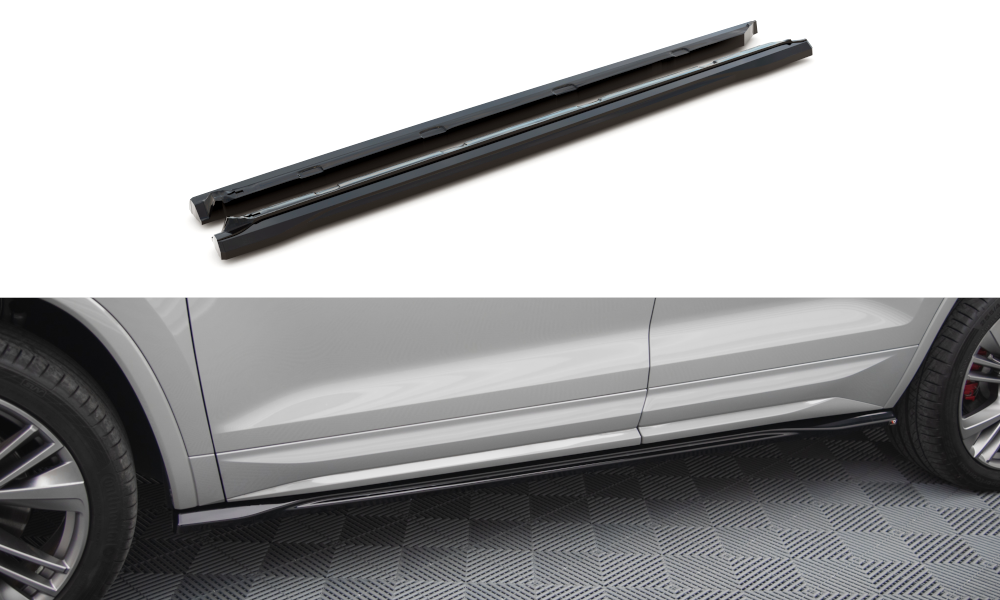 Sideskørter diffuser Skoda Kodiaq RS Mk1 / Mk1 Facelift