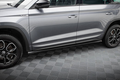 Sideskørter diffuser Skoda Kodiaq Sportline Mk1 Facelift