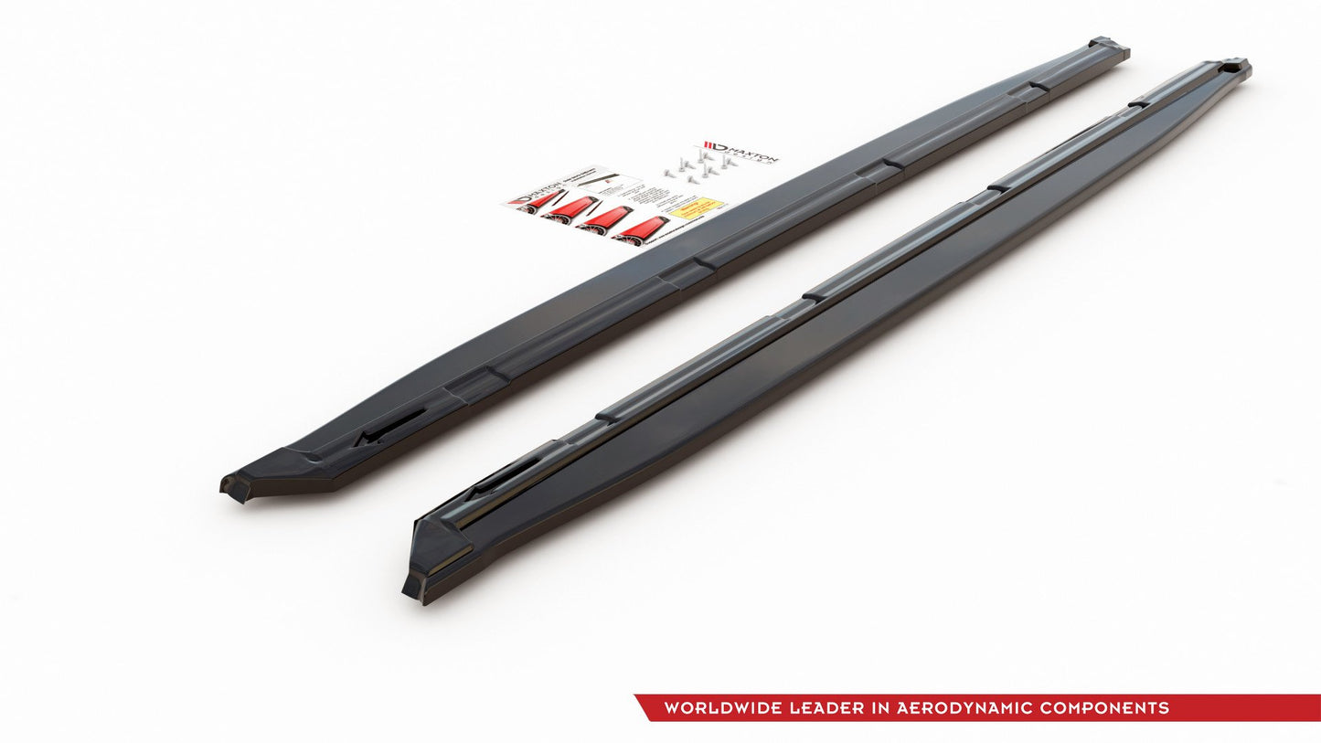 Sideskørter diffuser Skoda Kodiaq Sportline/RS Mk1 (version med mudflaps)